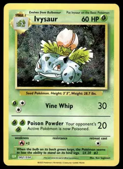 Pokemon TCG Trading Card Classic #002/034 Ivysaur NM - Image 1