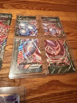 Pokemon Mewtwo V-UNION Holo Card Lot (4 Cards, Sword & Shield Set, English) - Image 1