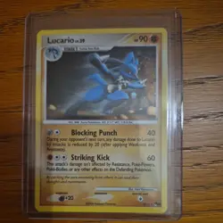 HP Pokemon Card - Lucario POP Series 8 2/17 Holo Rare - Image 1