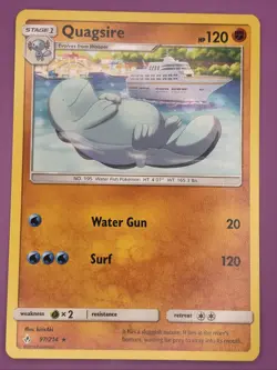 Quagsire 97/214 Unbroken Bonds Regular Finish Pokemon Card - Image 1