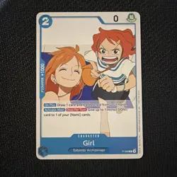 Girl (OP14 Release Event) P-096 One Piece Promotion Cards Regular - Image 1
