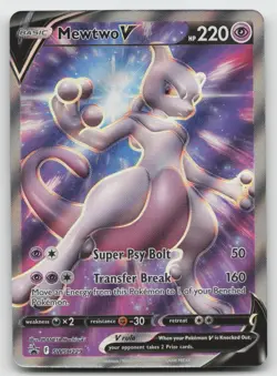 Mewtwo V Promo Holofoil SWSH: Sword & Shield Promo Cards SWSH229 NM - Image 1