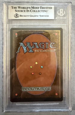 Mox Jet Unlimited BGS 8.5 NM-MT+ Magic The Gathering | MTG - Image 2