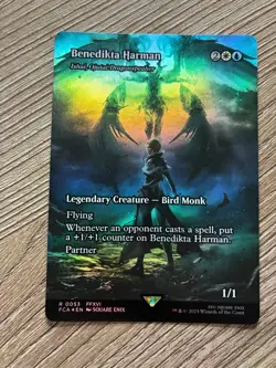Benedikta Harman - Ishai, Ojutai Dragonspeaker (Showcase FOIL) Final Fantasy MTG - Image 1