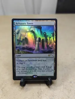 Reliquary Tower MTG Bring A Friend Promo 1/1 Rare Foil 2020 - Image 2
