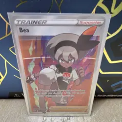 Pokemon Bea 180/185 Swsh04 Vivid Voltage Ultra Rare Full Art Holo Card - Image 1