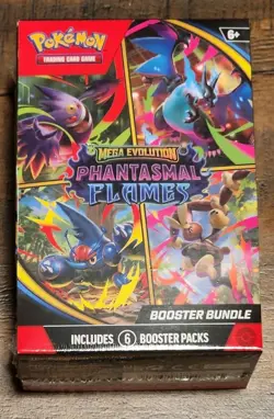 Pokemon Mega Evolution Phantasmal Flames Booster Bundle - NEW - Image 1