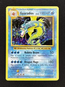 Pokemon TCG Gyarados Evolutions 34/108 Starlight Holo Rare NM-MT - Image 2
