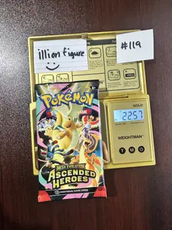 VERY HEAVY! GOD PACKUUU 22.57g Ascended Heroes Pokemon TCG Booster (SEALED) - Image 1