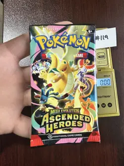 VERY HEAVY! GOD PACKUUU 22.57g Ascended Heroes Pokemon TCG Booster (SEALED) - Image 2