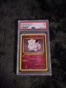 Clefairy Holo Evolutions Pokemon XY Evolutions 2016 PSA 7 - Image 1