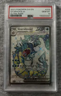 Pokemon TCG Gyarados EX Ultra Rare Holo Scarlet & Violet SVI Base Set - Image 1
