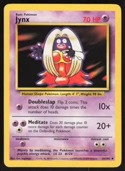Pokemon TCG Base Set #031/102 Jynx NM - Image 1