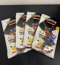 Lot 4x Pokemon First Partner Pack (Alola) - Image 1