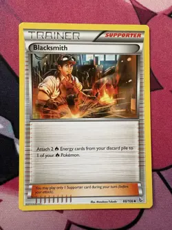 Pokemon Flashfire - Blacksmith - Supporter Uncommon Reg 88/106 NM - Image 1