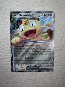 Meowth ex 062/088 Perfect Order Pokemon TCG Early ENGLISH NM/M - Image 1