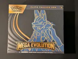 Pokemon TCG Mega Evolutions Elite Trainer Box Lucario Art SEALED NEW - Image 1