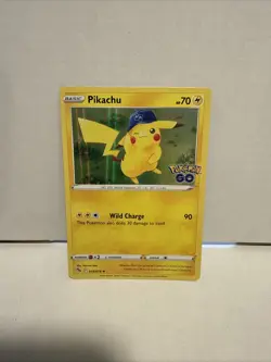 Pokemon TCG Pokemon GO 028/078 - PIKACHU Holo NM promo - Image 1