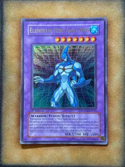 Yugioh Elemental Hero Aqua Neos POTD-EN031 Ultra Rare 1st Ed NM - Image 1