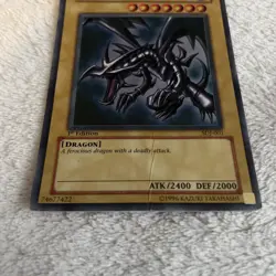 Yugioh: Red-Eyes B. Dragon - SDJ-001 - Ultra Rare - 1st Edition - Image 2