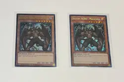 Yu-Gi-Oh! Destiny HERO - Malicious #RA03-EN001 Prismatic Ultimate & Secret Rare - Image 1