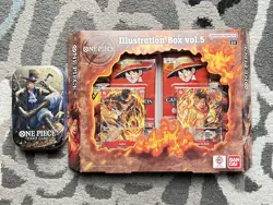Bandai One Piece Card Game Illustration Box vol. 5, ➕ SABO Vol 2 TCG both SEALED - Image 1