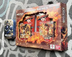 Bandai One Piece Card Game Illustration Box vol. 5, ➕ SABO Vol 2 TCG both SEALED - Image 2