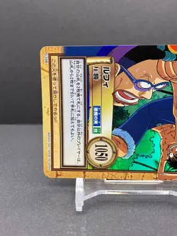 Monkey D. Luffy Holo ONE PIECE Carddass Hyper Battle 2001 Bandai Japan C398 [AM2 - Image 2