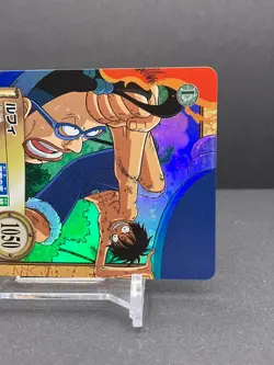 Monkey D. Luffy Holo ONE PIECE Carddass Hyper Battle 2001 Bandai Japan C398 [AM2 - Image 3