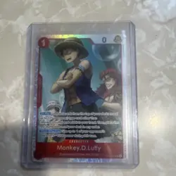 Bandai Monkey.D.Luffy OP14-013 Holo One Piece - Image 1