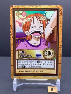 Nami Holo Foil ONE PIECE Carddass Hyper Battle 2000 Bandai Japanese C229 [AM1] - Image 1