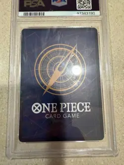 2023 One Piece Japanese Trafalgar Law Manga Art #OP05-069 PSA 9 - Image 3