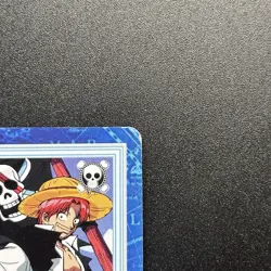 ONE PIECE Carddass Hyper Battle Shanks S22 Gold Stamp Japanese BANDAI 2000 - Image 4