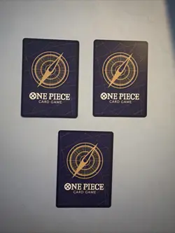 X3 One Piece TCG The Best Vol. 2 PRB-02 - Shanks OP06-007 SR- English NM X3 - Image 2