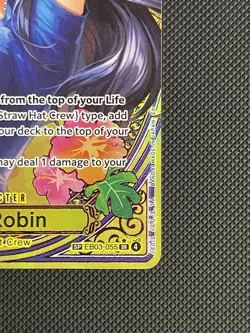 2026 One Piece Heroines Edition Nico Robin SP Parallel English EB03-055 - Image 4