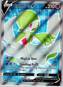 Gardevoir V (Full Art) 070/073 Champion's Path - Pokemon Card - NM - Image 1
