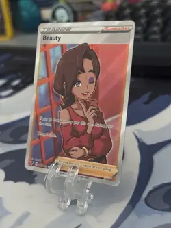 Beauty 181/185 Swsh04 Vivid Voltage Ultra Rare Full Art Holo Pokemon Card - NM - Image 3
