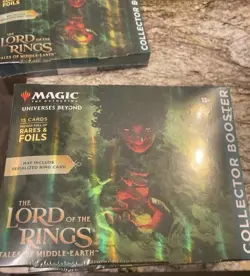 4 WOTC MTG LOTR Tales of Middle-earth Collector Booster Pack - 15 Cards - Image 4