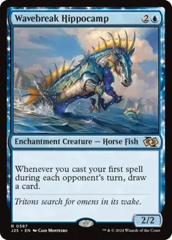MTG Foundations: Jumpstart - Wavebreak Hippocamp - Image 1