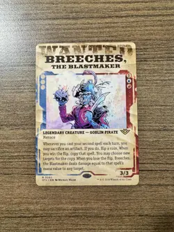 Breeches, the Blastmaker Outlaws of Thunder Junction Showcase Rare - Image 1