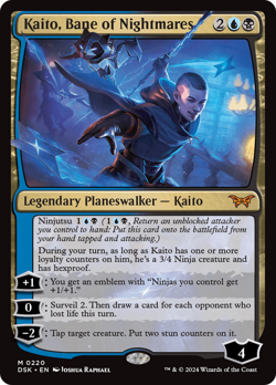 Kaito, Bane of Nightmares, Duskmourn: House of Horror NM - Image 1