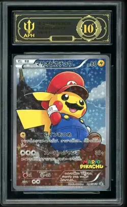 Pokemon Mario Pikachu Special Bx. Japanese Full Art Promo 294/XY-P APH 10 FL89 - Image 1