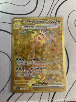 Alolan Exeggutor ex 248/191 Sv08: Surging Sparks Holo Hyper Rare NM Pokemon TCG - Image 1