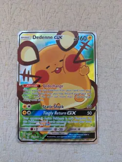 DEDENNE GX 195A/214 POKEMON ALTERNATE ART PROMOS HOLO RARE - Image 1