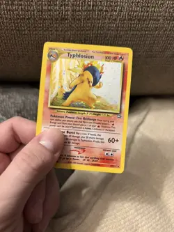 Typhlosion 17/111 Neo Genesis Holo LP/NM - Pokemon Card check pictures - Image 3