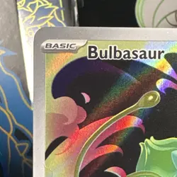 Pokemon Bulbasaur 133/132 Miscellaneous Cards Illustration Rare Holo Stamped - Image 2