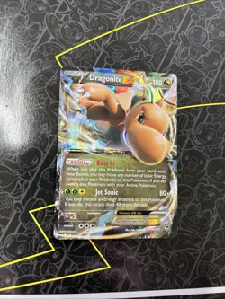 Pokemon TCG Dragonite EX 74/111 XY Furious Fists Ultra Rare LP - Image 1
