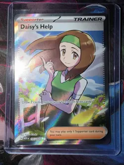 Pokemon TCG Daisy's Help 195/165 Sv: Scarlet & Violet 151 Ultra Rare Holo - Image 1
