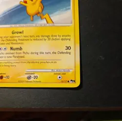 Pokemon TCG 2009 Pikachu 15/17 - Pop Series 9 - Image 2