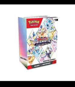 Pokemon TCG Scarlet & Violet Prismatic Evolution Booster Bundle- Factory Sealed - Image 1